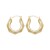 9ct Gold Small 10mm Creole Earrings