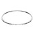 Sterling Silver Thin Hammered Slave Bangle