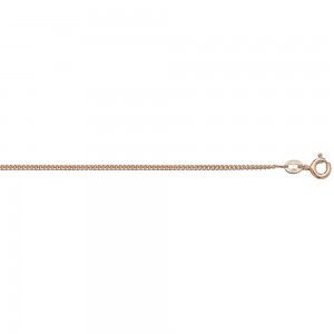 9ct Rose Gold Curb Chain